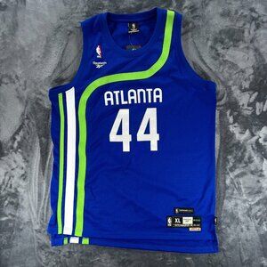 Reebok Basketball Jersey Men XL Vintage Atlanta Hawks Pistol Pete #44 NWT